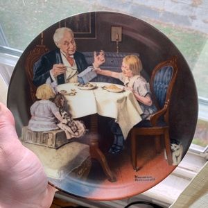 Vintage Norman Rockwell Collectible Plates